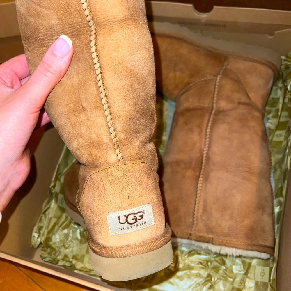 Authentic UGG Boots chestnut brown tall!